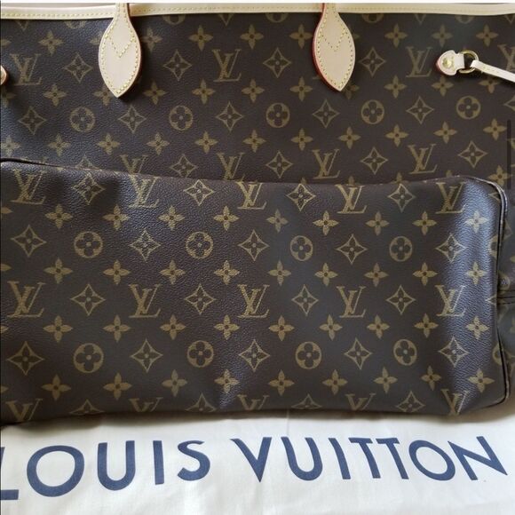 Authentic LOUIS VUITTON NEVERFULL MM - Picture 2 of 16